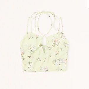 Strappy keyhole cami